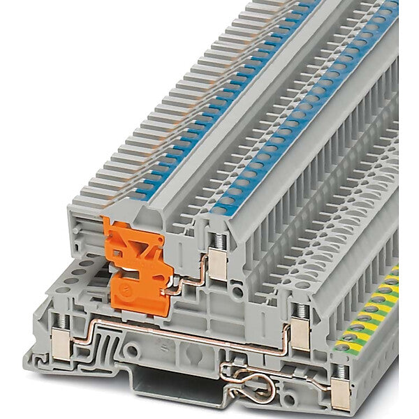 Phoenix Contact Installationsetagenklemme 0,2-4qmm 5,2mm gr UTI 2,5-PE/L/NT